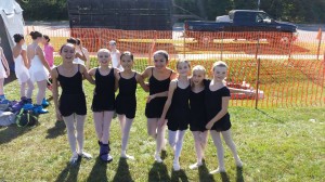 The Ballet Company Apprentices getting ready for the show.