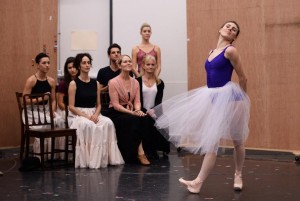 Tiler Peck dancing as Marie van Goethem.