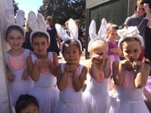Jr. Company bunnies at Clarendon Day.