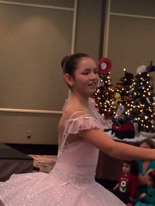 Soloist Katy Fortin as the Sugar Plum Fairy.