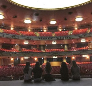 ADC soloists during a tech rehearsal for VDF.